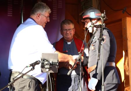 PREVZEM GASILSKEGA VOZILA PGD BEGUNJE 19 FOTO LJUBO VUKELIČ